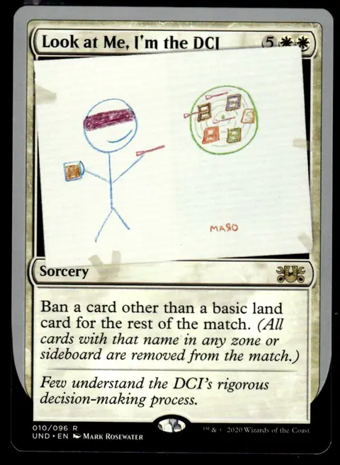 2020 Unsanctioned (UND) #010/096 Look at Me, I'm the DCI