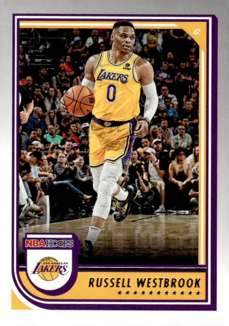 2022-23 NBA Hoops #172 Russell Westbrook (front)