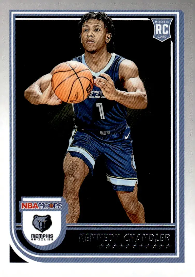 2022-23 NBA Hoops #264 Kennedy Chandler (front)