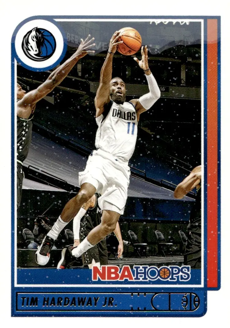 2021-22 NBA Hoops #102 Tim Hardaway Jr. (front)