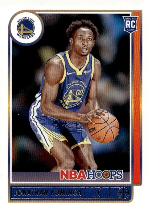 2021-22 NBA Hoops #219 Jonathan Kuminga