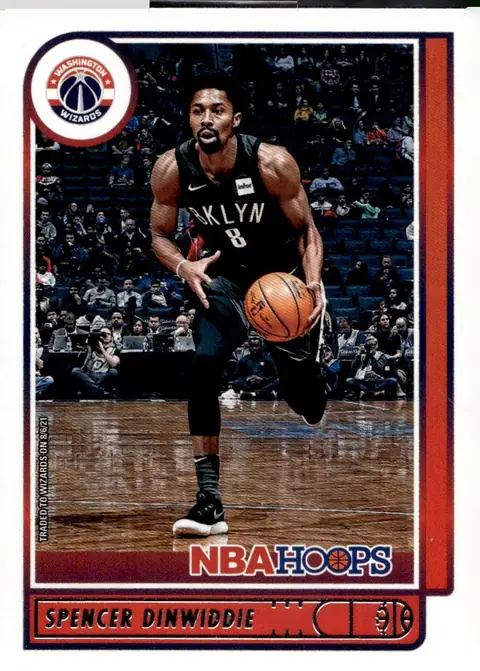 2021-22 NBA Hoops #200 Spencer Dinwiddie