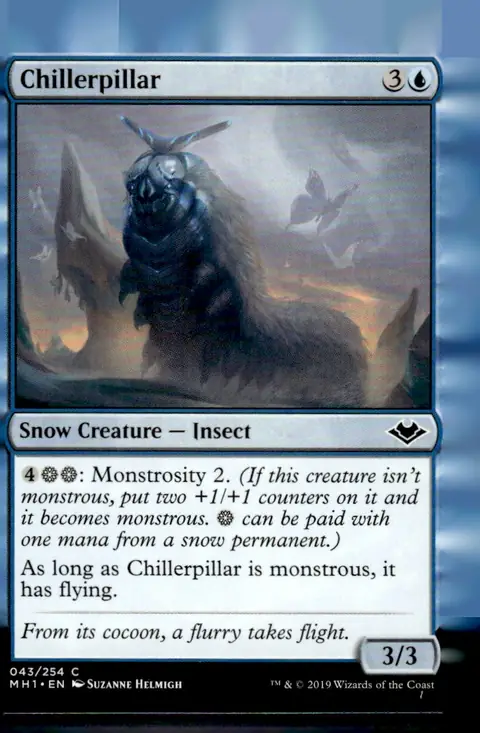 2019 Magic: The Gathering - Modern Horizons (MH1) #43 Chillerpillar