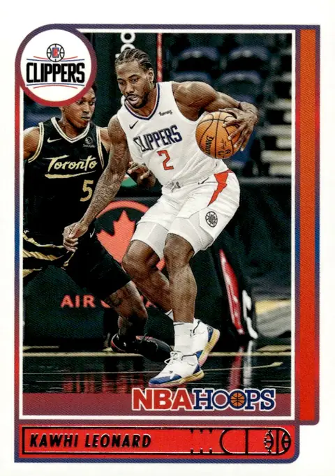 2021-22 NBA Hoops #76 Kawhi Leonard