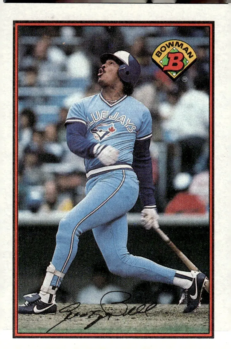 1989 Bowman #256 George Bell (front)