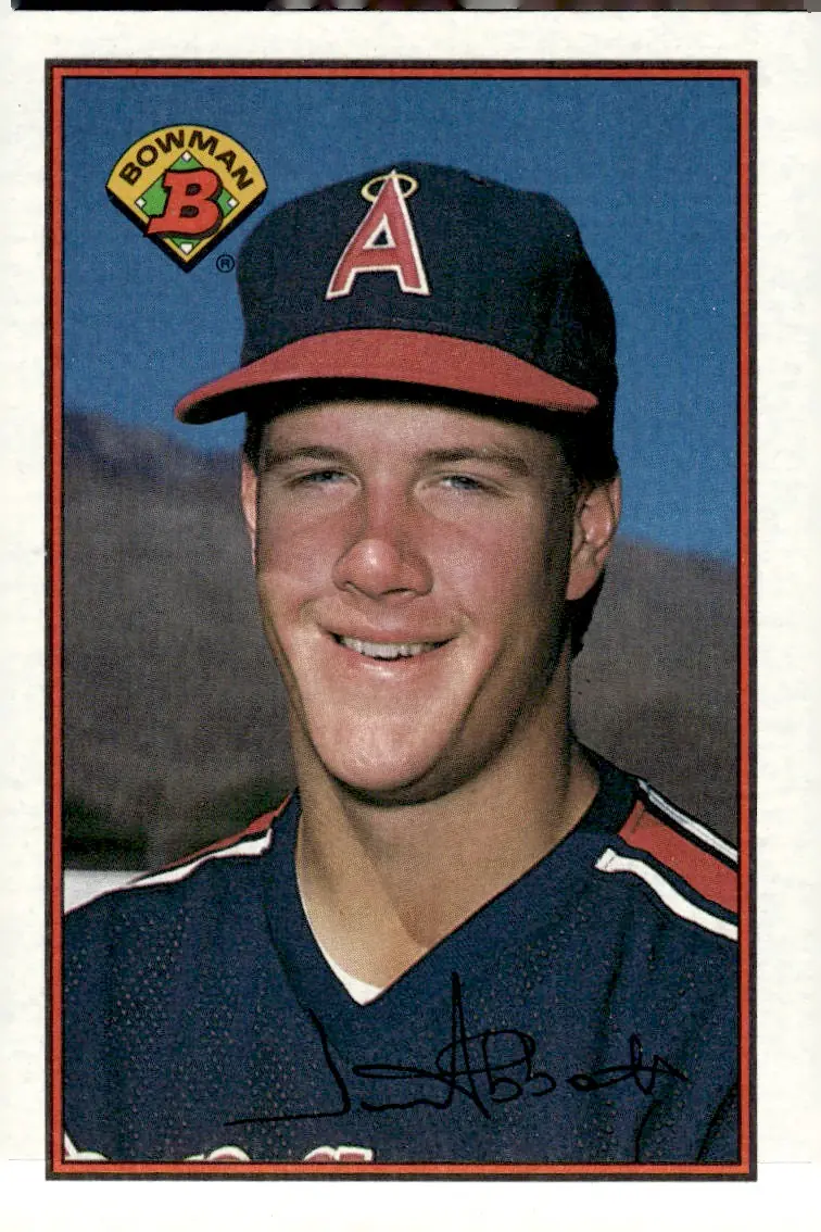1989 Bowman #39 Jim Abbott (front)