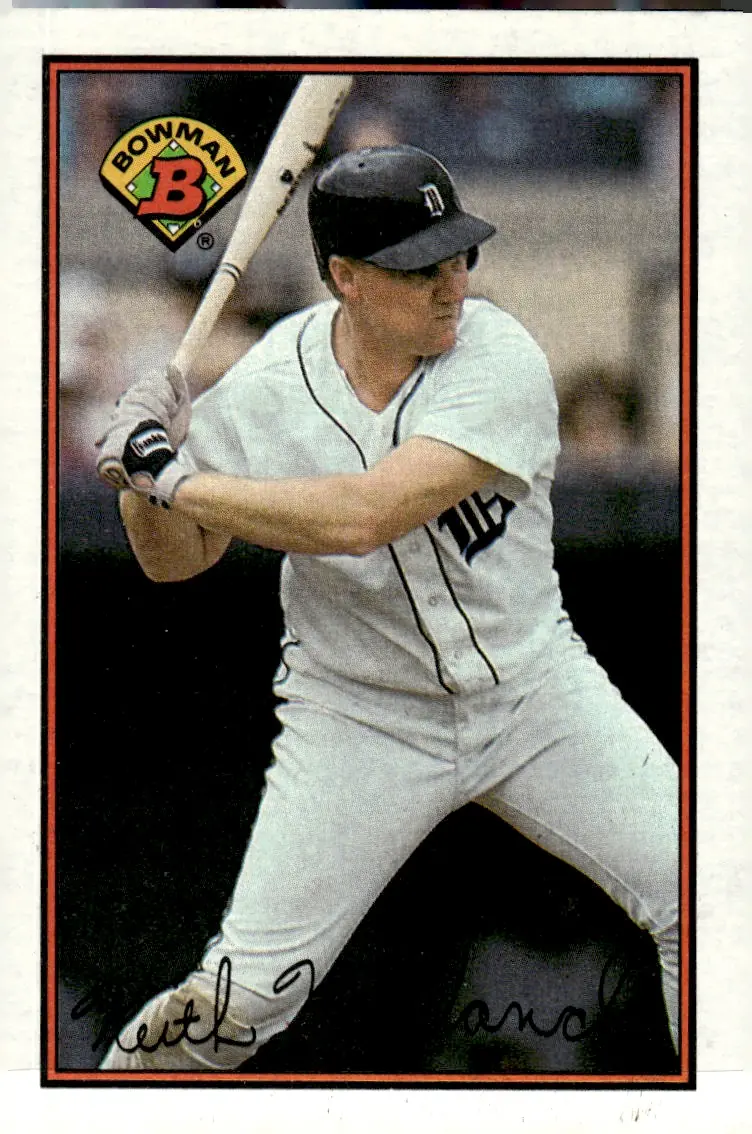 1989 Bowman #109 Keith Moreland (front)