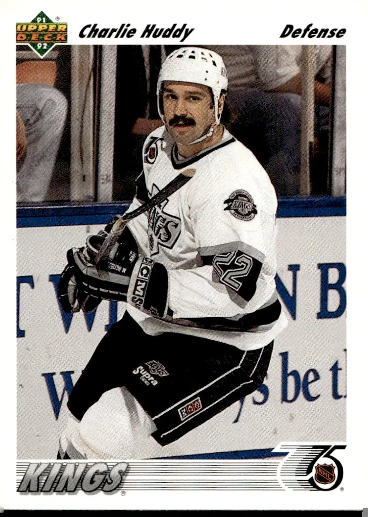 1991-92 Upper Deck #569 Charlie Huddy (front)