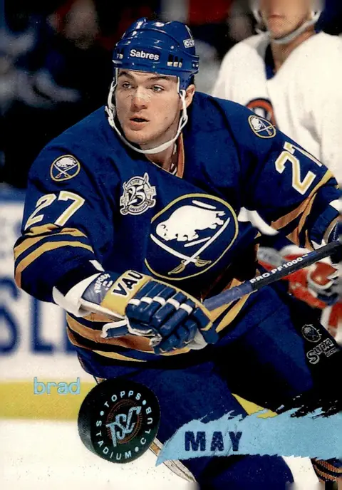 1995-96 Stadium Club #79 Brad May