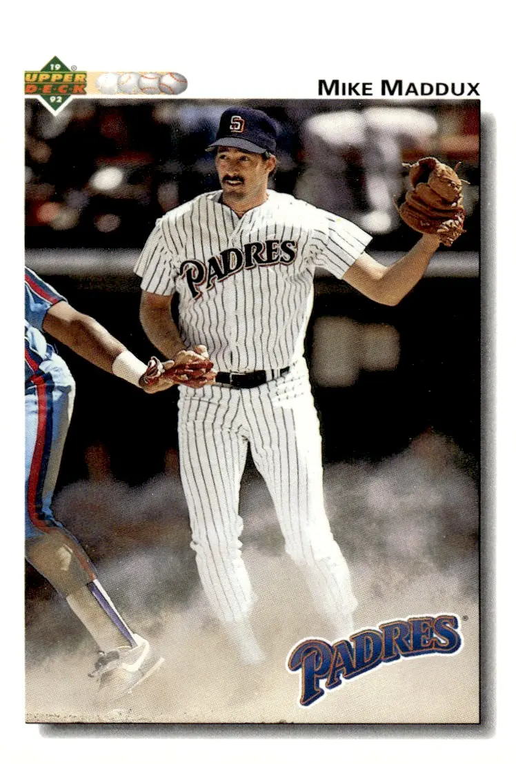 1992 Upper Deck Baseball #330 Mike Maddux (front)