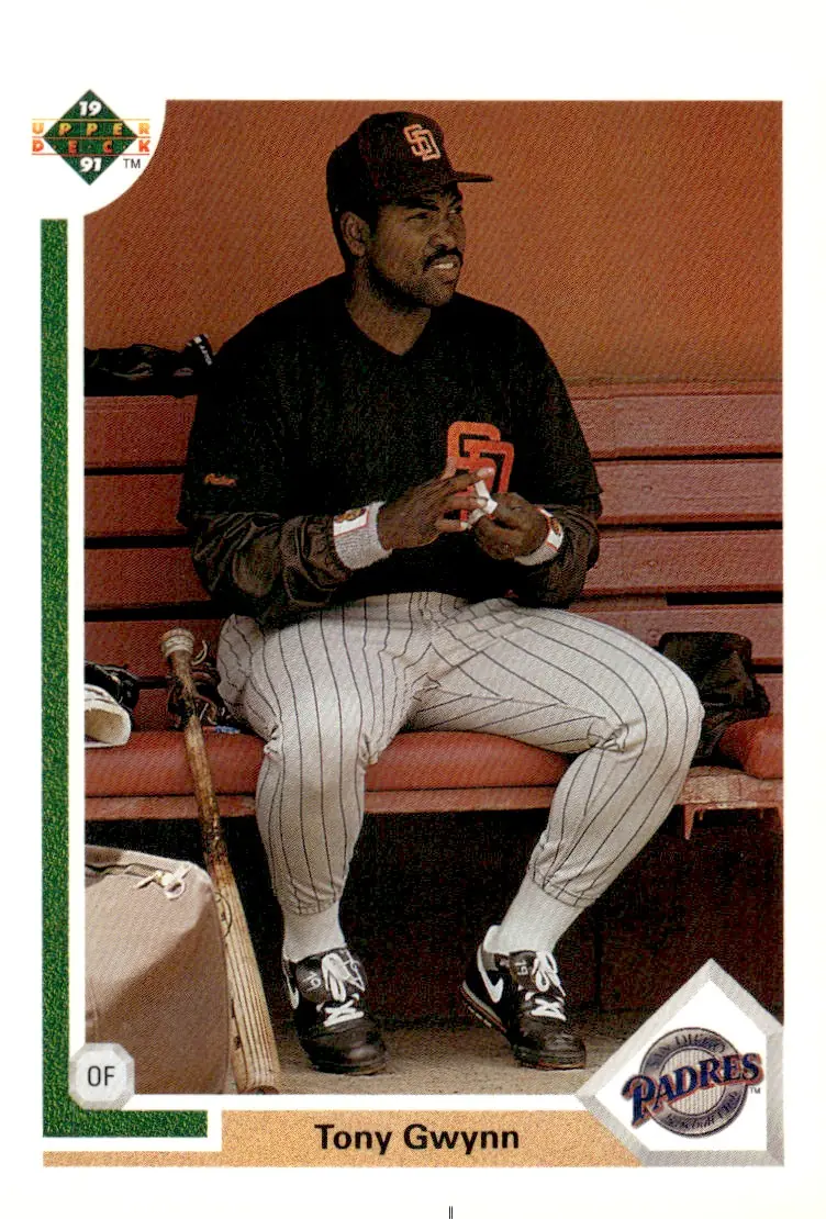 1991 Upper Deck #255 Tony Gwynn (front)