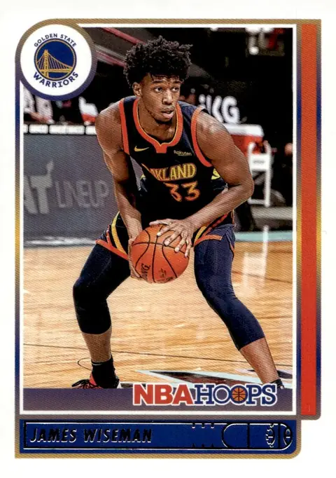 2021-22 NBA Hoops #58 James Wiseman