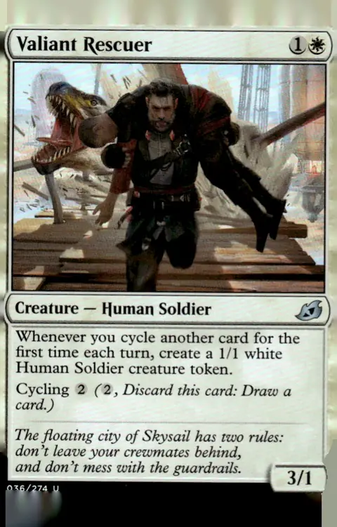 2020 Ikoria: Lair of Behemoths #36/274 Valiant Rescuer