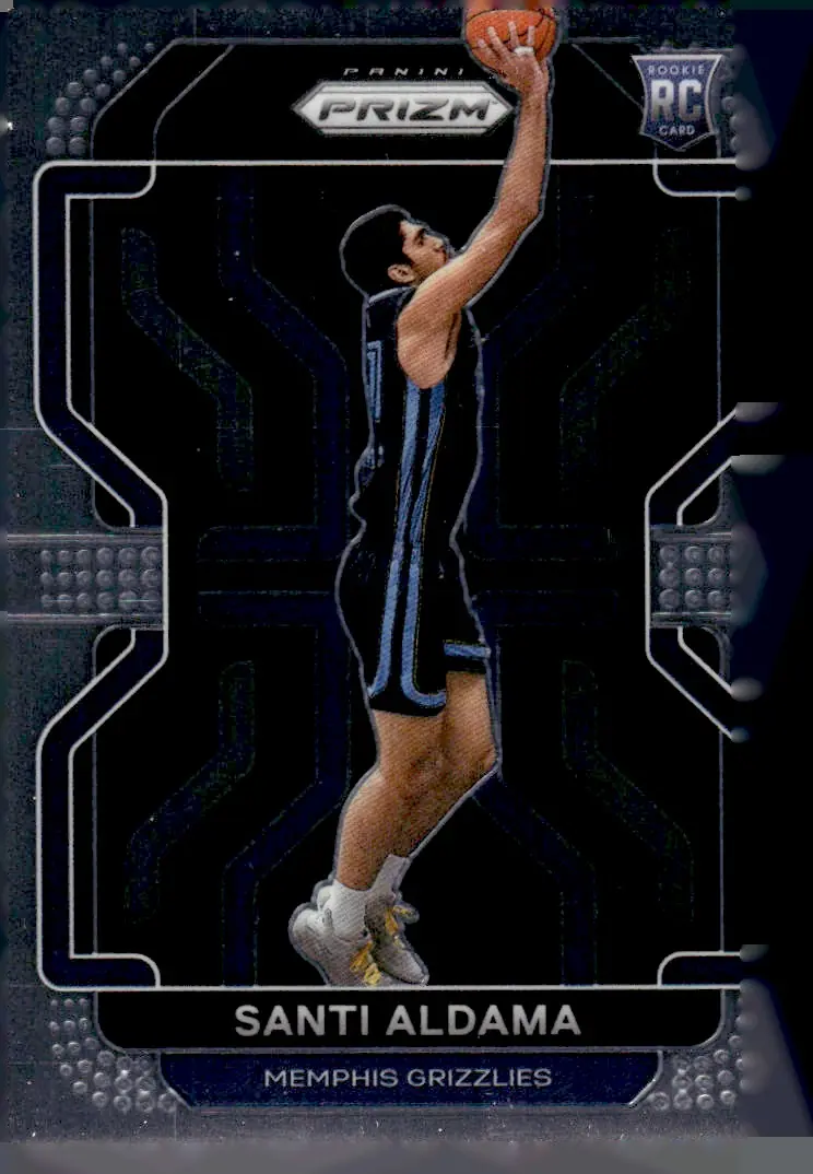2021-22 Prizm Basketball #276 Santi Aldama (front)