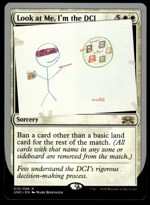 2020 Unsanctioned (UND) #010/096 Look at Me, I'm the DCI