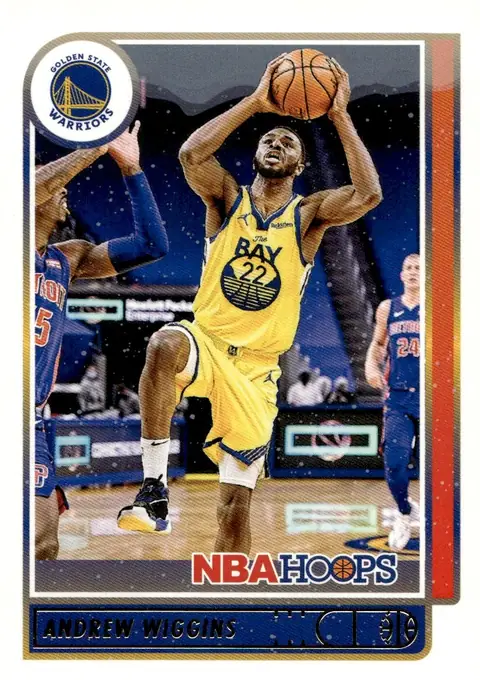 2021-22 NBA Hoops #38 Andrew Wiggins