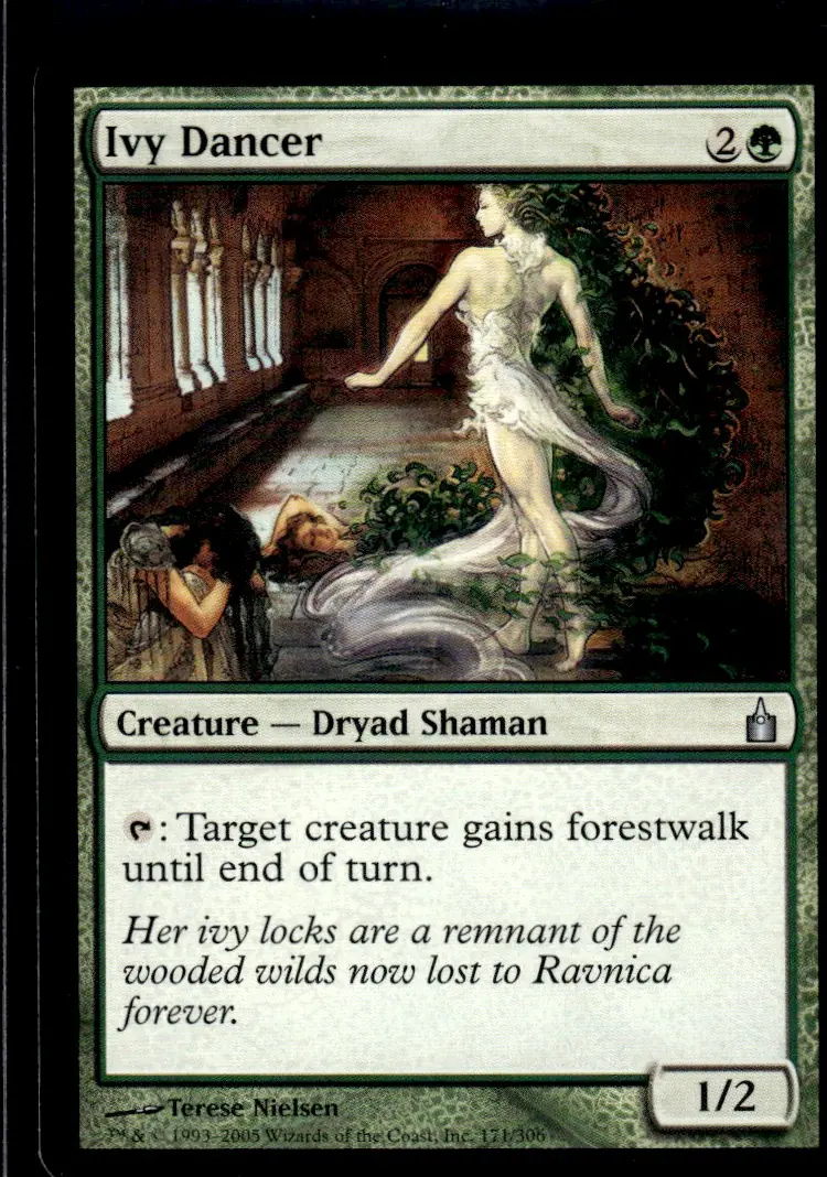 2005 Magic: The Gathering - Ravnica: City of Guilds #171/306 Ivy Dancer (front)