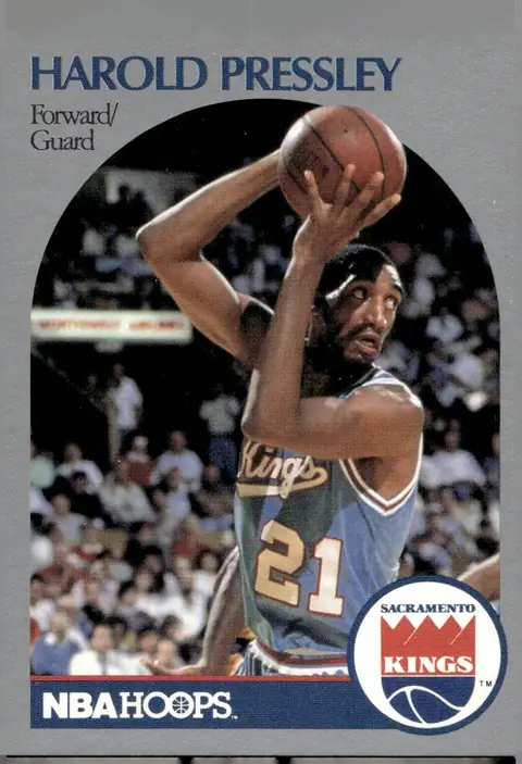 1990-91 NBA Hoops #260 Harold Pressley