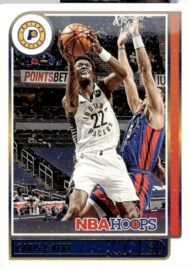 2021-22 NBA Hoops #163 Caris LeVert (front)