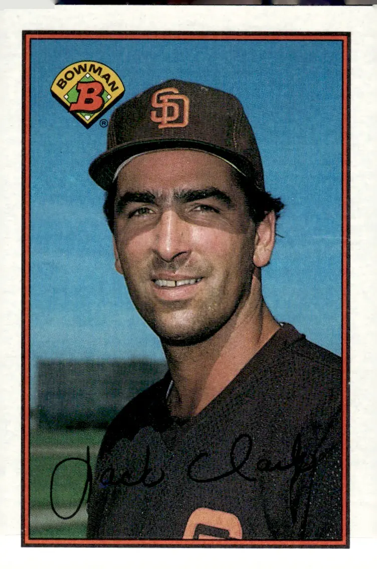 1989 Bowman #456 Jack Clark (front)