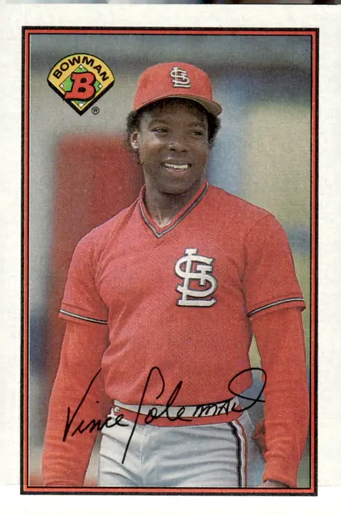 1989 Bowman #443 Vince Coleman