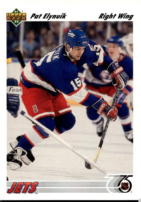 1991-92 Upper Deck #109 Pat Elynuik