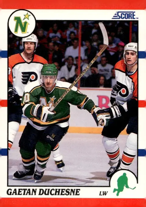 1990-91 Score (American) #375 Gaetan Duchesne