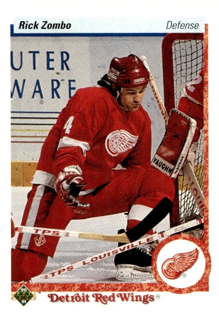 1990-91 Upper Deck #115 Rick Zombo (front)