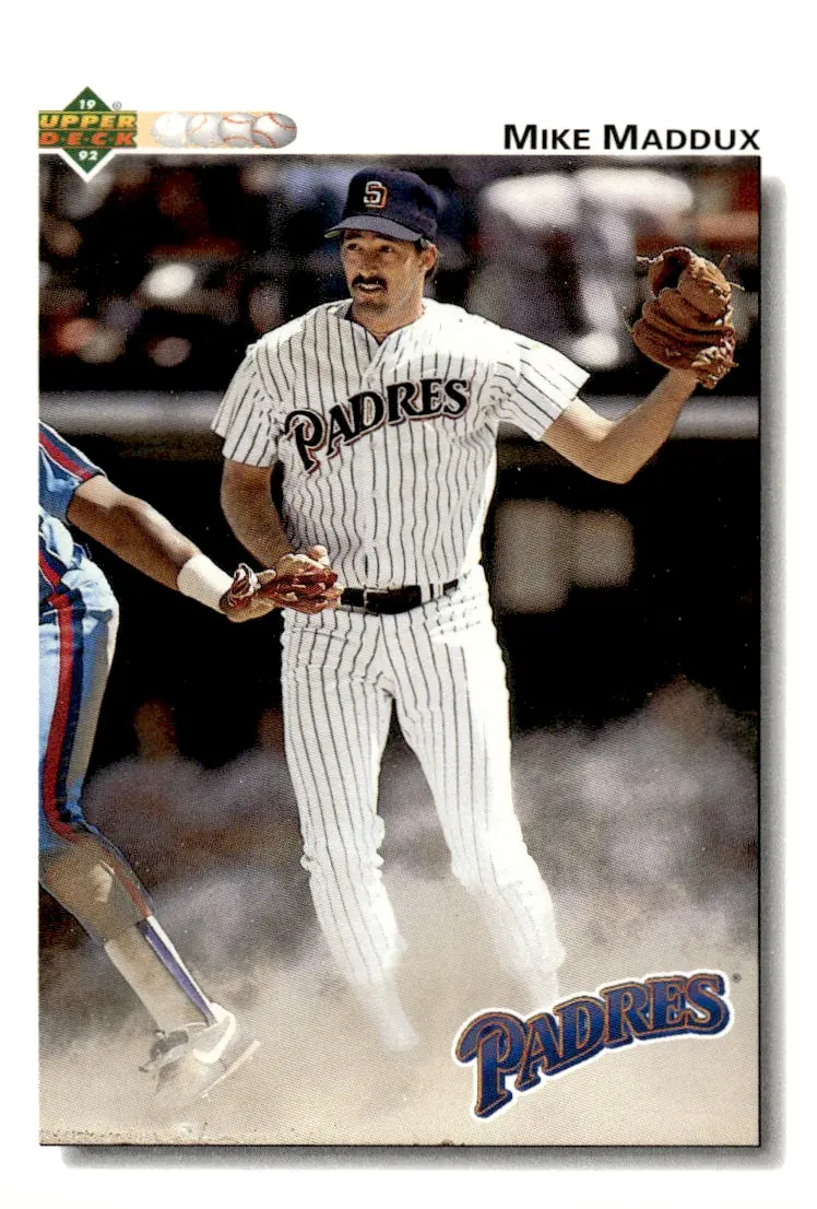 1992 Upper Deck #330 Mike Maddux (front)
