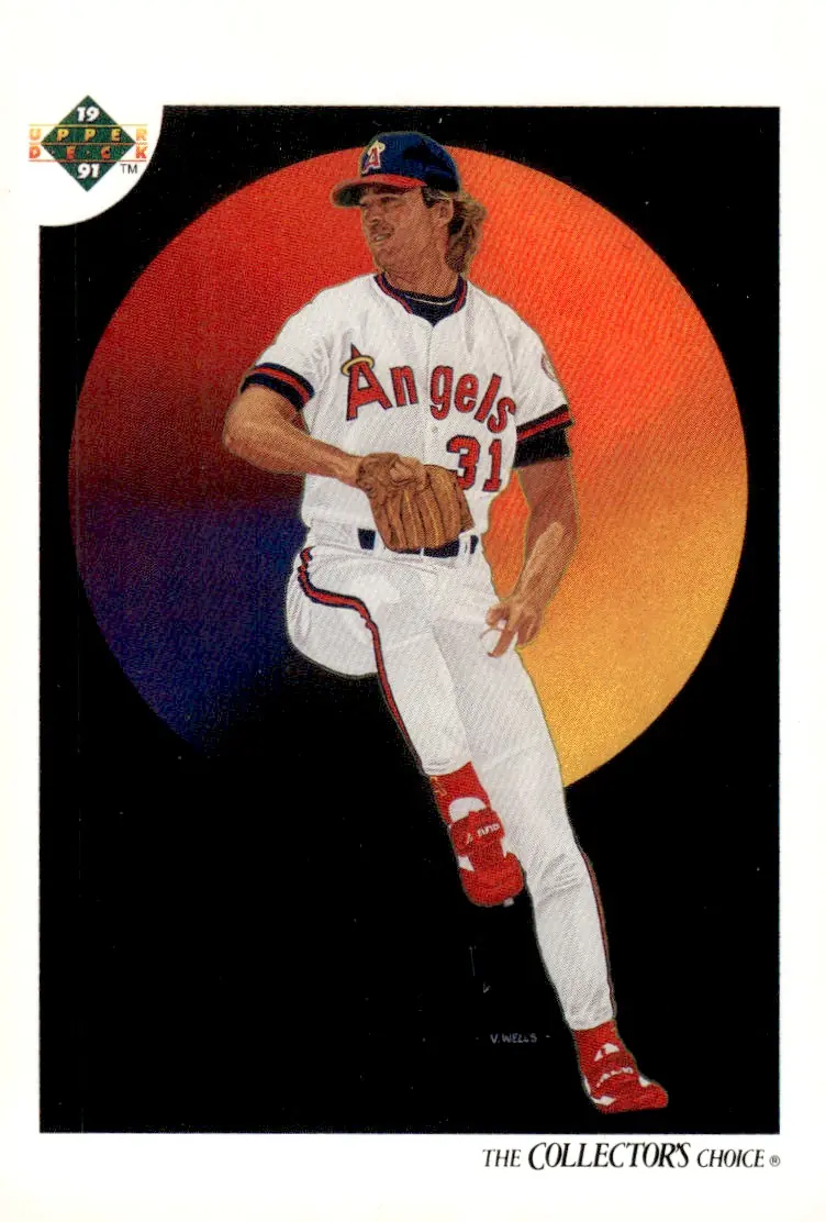 1991 Upper Deck #31 Chuck Finley (front)