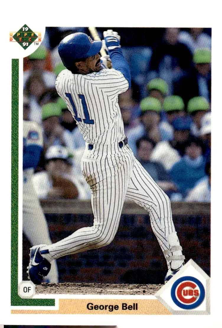 1991 Upper Deck #742 George Bell (front)