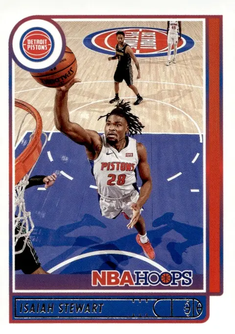 2021-22 NBA Hoops #195 Isaiah Stewart