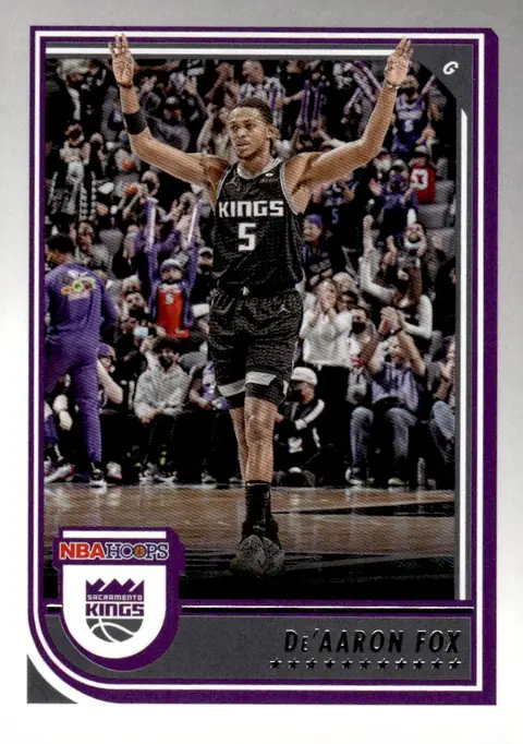 2022-23 NBA Hoops #157 De'Aaron Fox