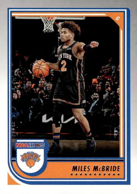 2022-23 NBA Hoops #27 Miles McBride