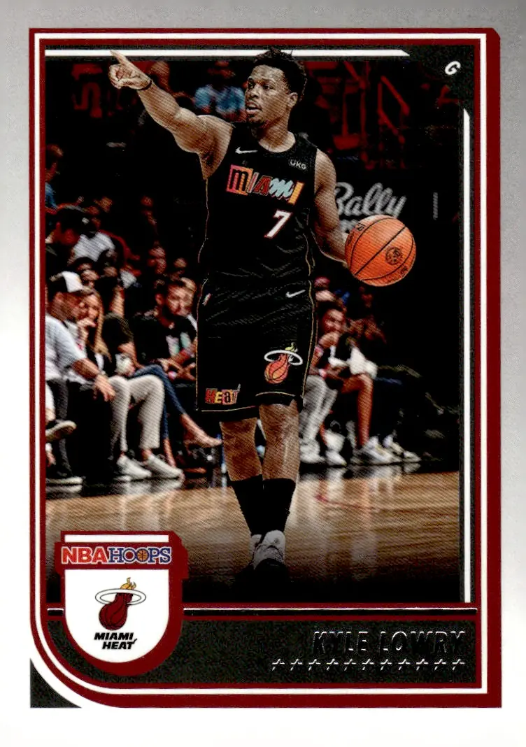 2022-23 NBA Hoops #97 Kyle Lowry (front)