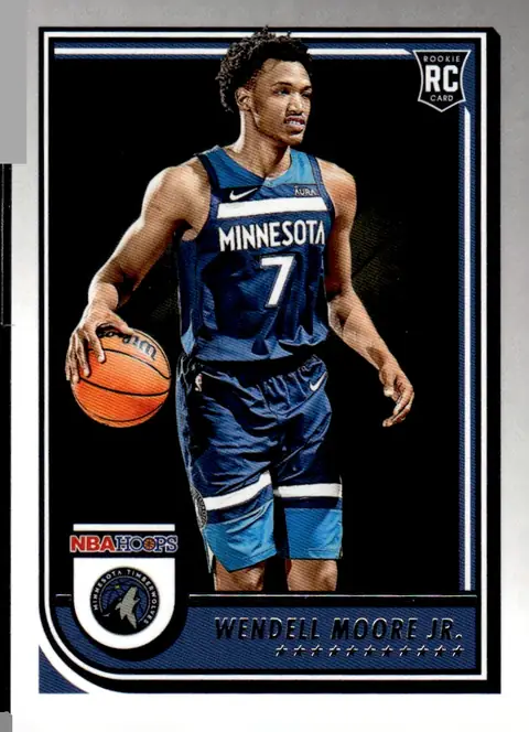 2022-23 NBA Hoops #274 Wendell Moore Jr.