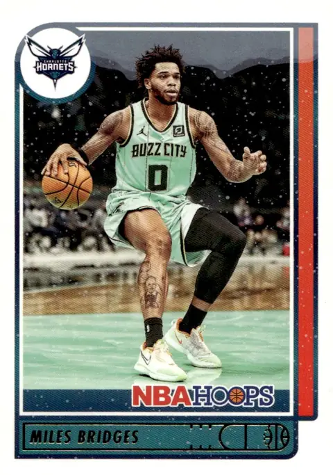2021-22 NBA Hoops #190 Miles Bridges
