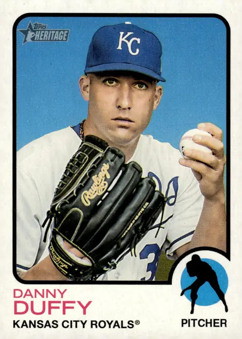 2022 Topps Heritage #470 Danny Duffy