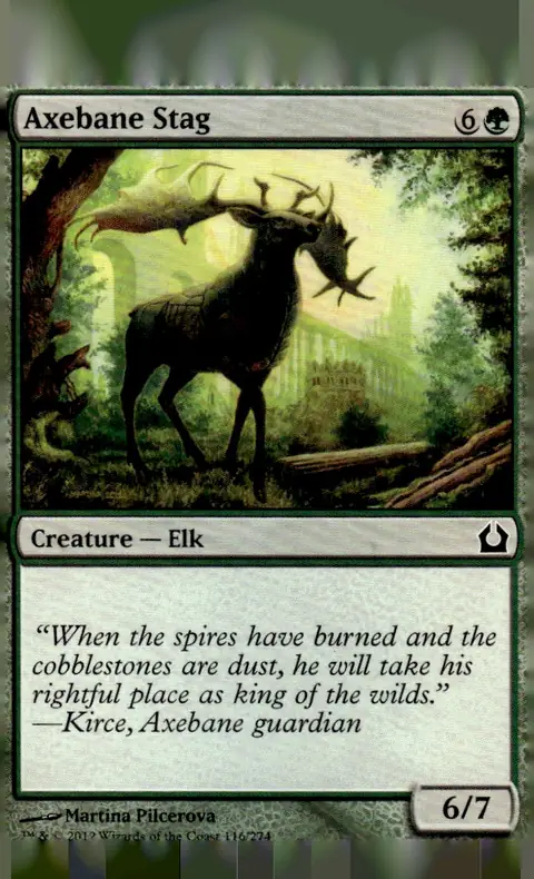 2012 Return to Ravnica #116/274 Axebane Stag