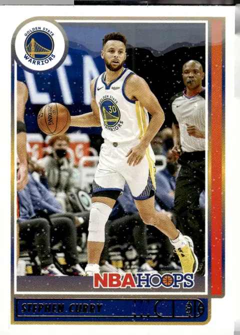 2021-22 NBA Hoops #18 Stephen Curry