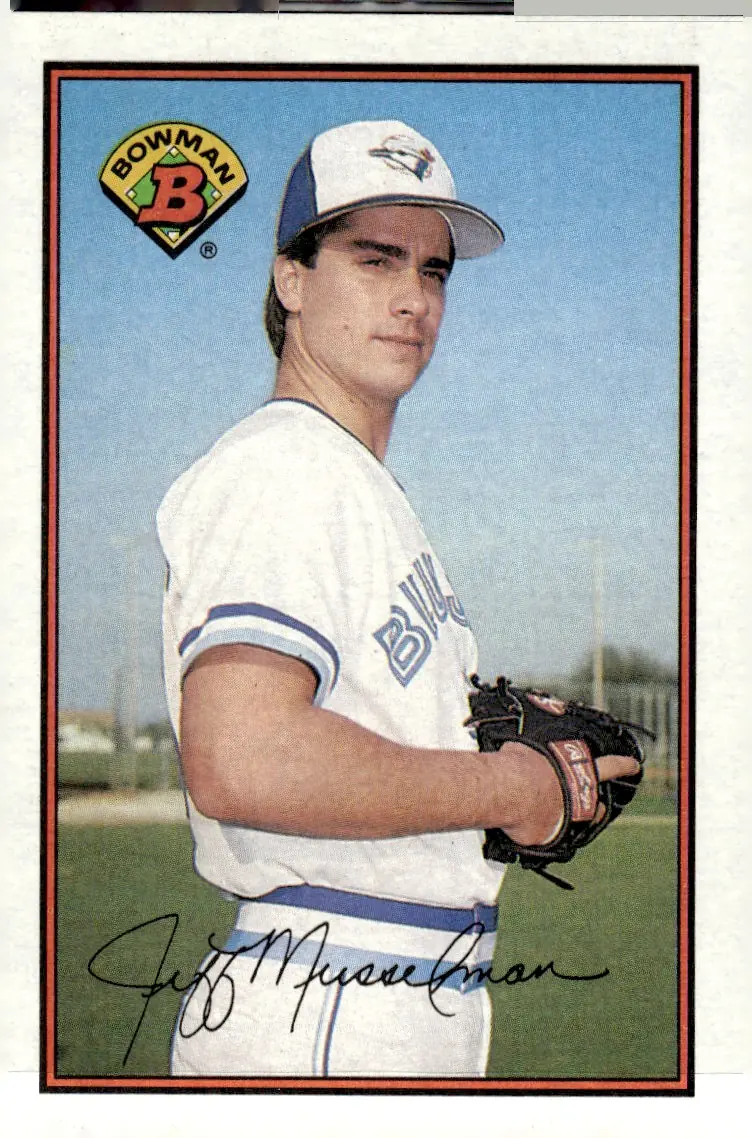 1989 Bowman #240 Jeff Musselman (front)