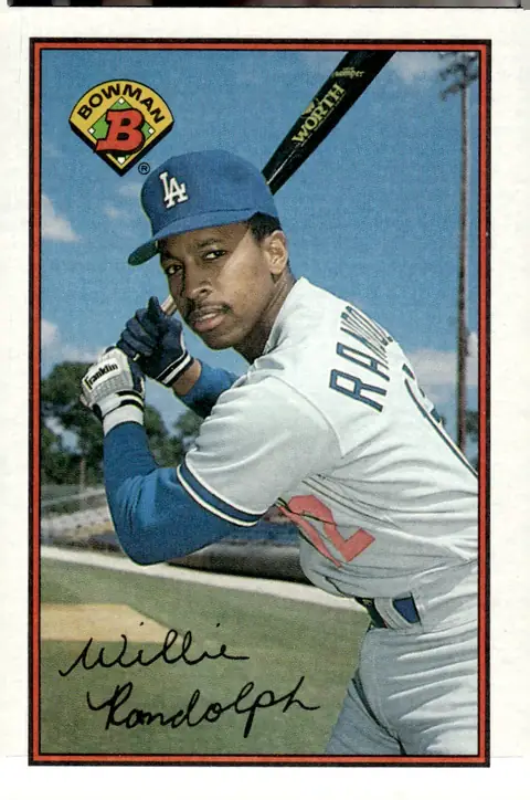 1989 Bowman #344 Willie Randolph