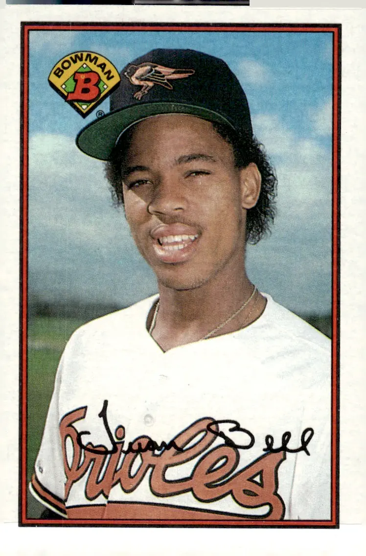 1989 Bowman #11 Juan Bell (front)