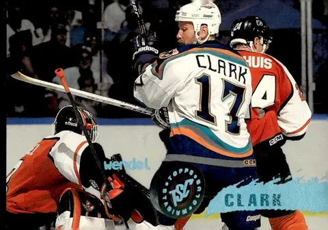 1995-96 Stadium Club #155 Wendel Clark