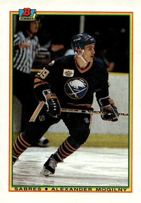 1990-91 Bowman Hockey #240 Alexander Mogilny