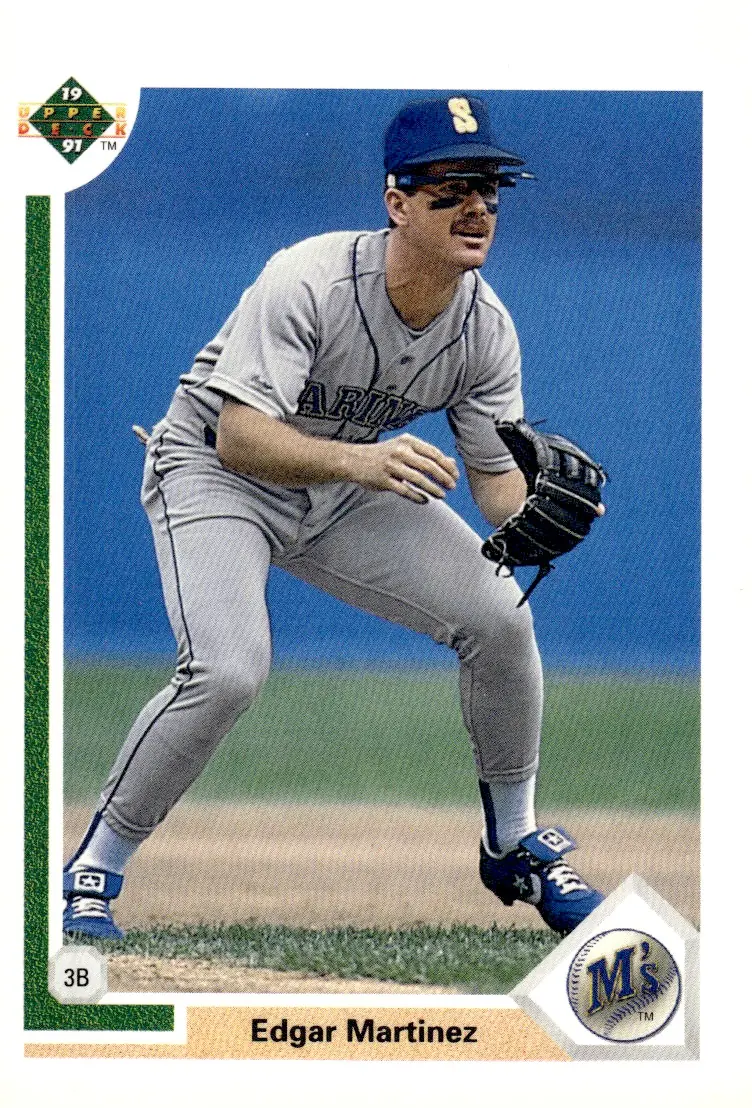 1991 Upper Deck #574 Edgar Martinez (front)