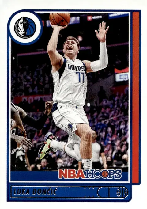 2021-22 NBA Hoops #62 Luka Dončić