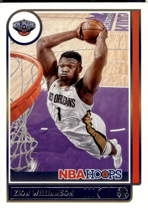2021-22 NBA Hoops #84 Zion Williamson