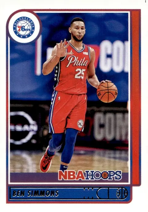 2021-22 NBA Hoops #17 Ben Simmons