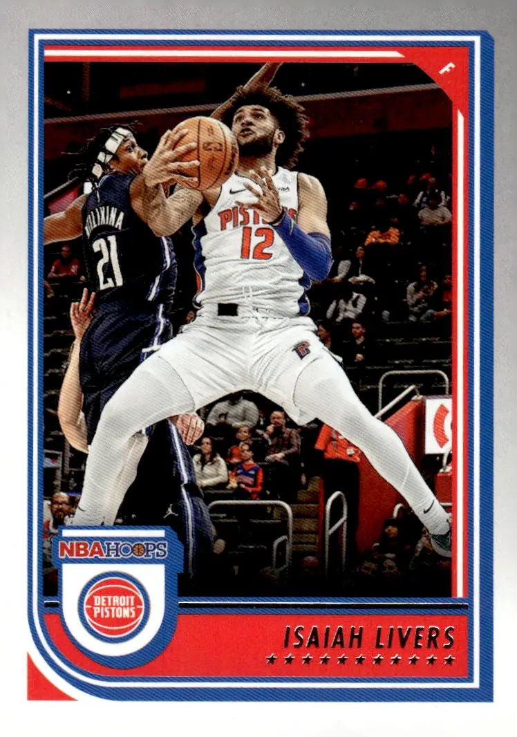 2022-23 NBA Hoops #65 Isaiah Livers (front)